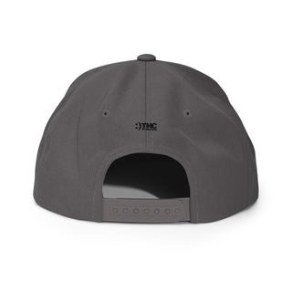 The Happy Channel® BiGGiE LOVE Dark Grey Snapback Hat - Back View