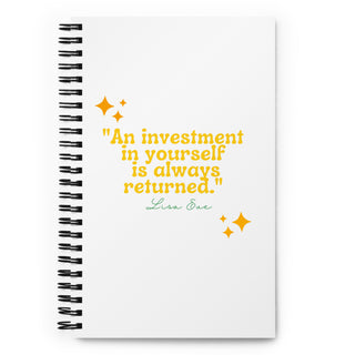 The Happy Channel® Investment - Spiral Notebook