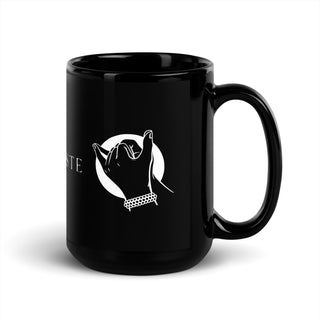 Mahaloste™ Modern - 15oz Black Mug