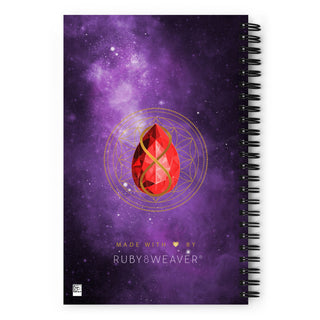 RUBY8WEAVER® Luminescent - Spiral Notebook