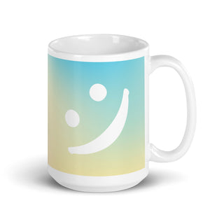 The Happy Channel® Smile - 15oz White Mug